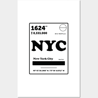 New York Periodic Table Element Posters and Art